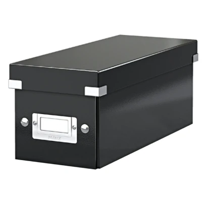 Afbeelding van Cd box Leitz WOW Click &amp; Store 143x136x352 zwart