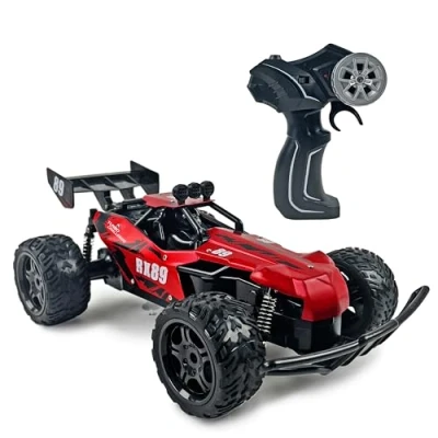 Afbeelding van TURBO CHALLENGE RX Car 89 Die Cast 093721 Op afstand bestuurbare auto Rood 1/12 Klaar om te rijden Oplaadbare batterij en batterijen inbegrepen Metaal Vanaf 6 jaar