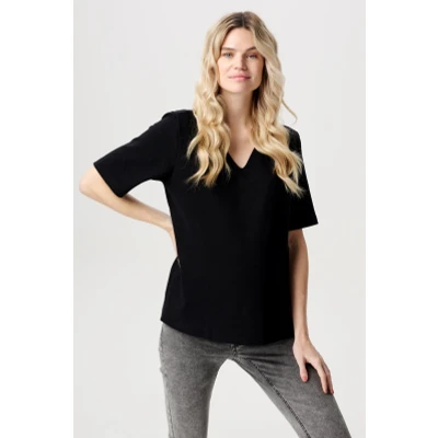 Afbeelding van Voedings t shirt Multia Black M