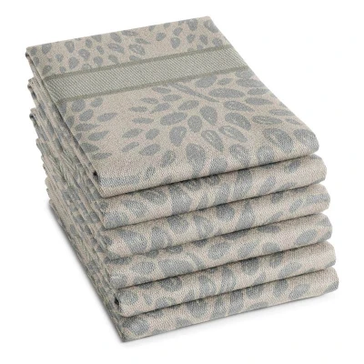 Afbeelding van Theedoek DDDDD Trees Taupe 60 x 65 cm (6 Delig)