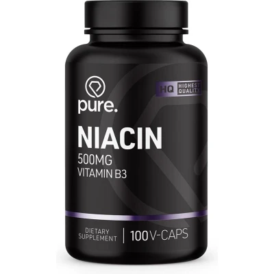 Afbeelding van PURE Niacine Flush Free 100v ules