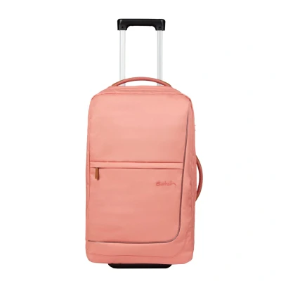 Afbeelding van Satch Flow M Check In Trolley pure coral Zachte koffer