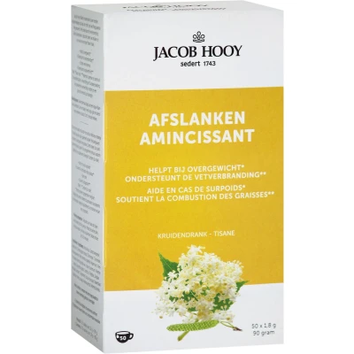 Afbeelding van 2e product 50% korting Jacob Hooy Afslankthee 50 theezakjes