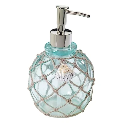 Afbeelding van Avanti Linens Seaglass Collection, hars, meerkleurig, lotionpomp/zeepdispenser