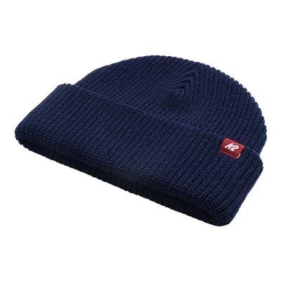 Afbeelding van K2 Snow Unisex beanie muts Knit Beanie, Navy, 20F3000, Donkerblauw, Eén maat