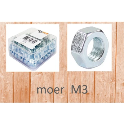 Afbeelding van Bofix Moer M3 (100 stuks)