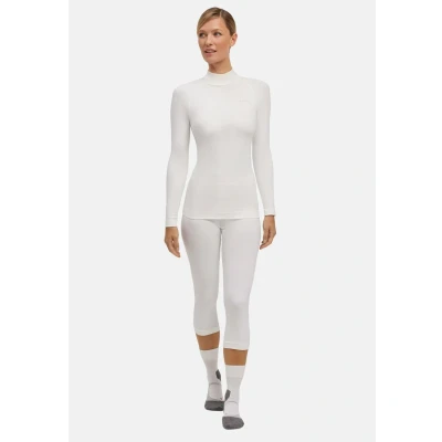 Afbeelding van FALKE Dames warme coltrui W L/S Sh functioneel materiaal sneldrogend 1 stuk basislaag shirt (1 stuk)