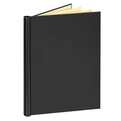 Afbeelding van Veloflex 4944080 Klembinder DIN A4 met ledernerf, leerlook, inhoud max. 150 vellen, zwart