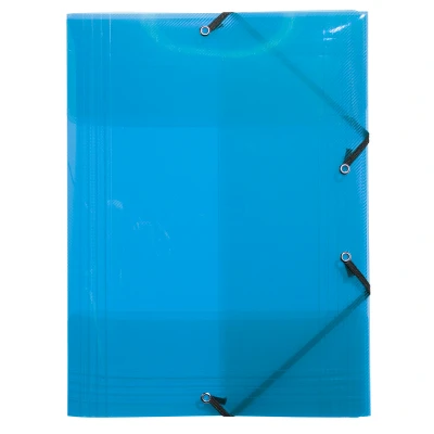 Afbeelding van Elastomap 3 kleppen polypropyleen 5/10de Crystal Colours A4 Assorti