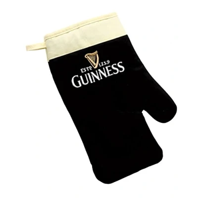 Afbeelding van Guinness Label Ovenhandschoen Zwart