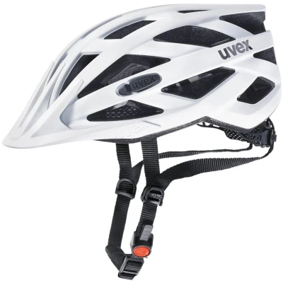 Afbeelding van uvex i vo cc lichte allround helm voor dames en heren individueel verstelbare pasvorm uitbreidbaar met LED verlichting white matt 52 57 cm