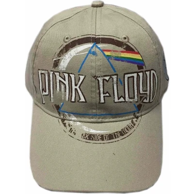 Afbeelding van Pink Floyd Dark Side Of The Moon Album Distressed Baseball pet Creme