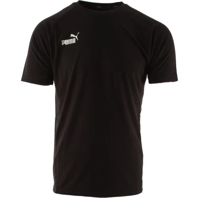 Afbeelding van Puma Teamfinal Tshirt basic, Heren, Maat: Small, black