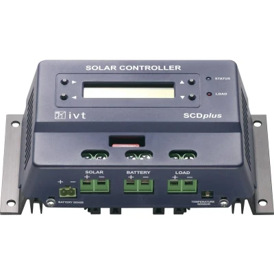 Afbeelding van IVT SCDplus 15A Laadregelaar voor zonne energie PWM 12 V, 24 V 15 A