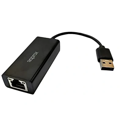 Afbeelding van Adapter Ethernet naar USB 2.0 approx! APPC07V3 10/100 Zwart
