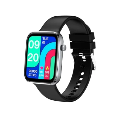 Afbeelding van Smartwatch Celly TRAINERWATCHBK Zwart Multicolour