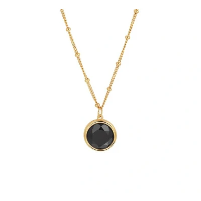Afbeelding van Geelgoud op Zilveren Collier onyx 2 2100927