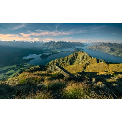 Afbeelding van Komar Vliesbehang Green Ridges (9 stuks)