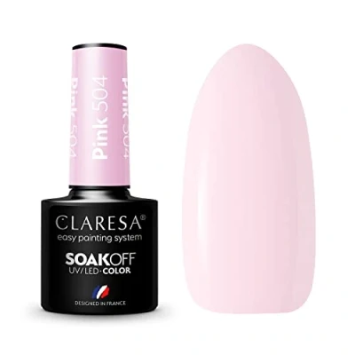 Afbeelding van CLARESA gellak ROZE 504 5g