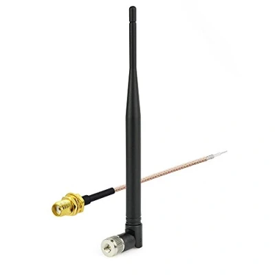 Afbeelding van Eightwood 868MHz Antenne SMA Male Adapter + Female Pigtail Cable RG178 15cm 6inch voor CB Radio GSM Wireless Wifi Router NFC RFID Walkie Talkie Ham