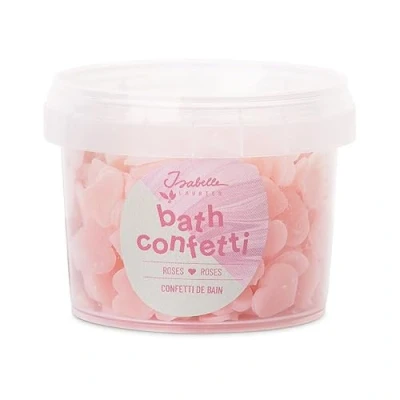 Afbeelding van Isabelle Laurier Badconfetti voor kinderen en volwassenen badadditief met 98% natuurlijke ingrediënten Roze geur