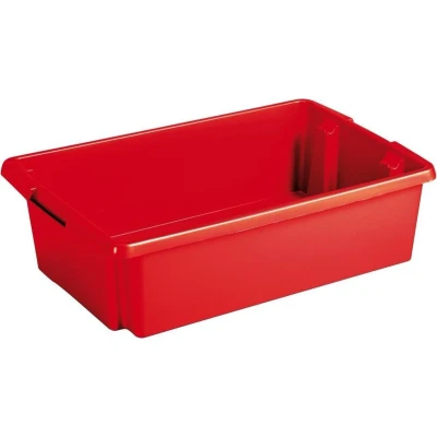 Afbeelding van SUNWARE Nesta Box (zonder Deksel) 30 Liter 595 x 395 170 mm rood