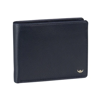 Afbeelding van Golden Head Portemonnee Capri RFID Protect Billfold Coin Wallet Blue Blauw