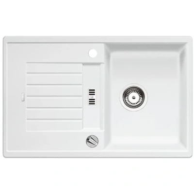 Afbeelding van Blanco spoelbak Zia 45 S automatisch opbouw wit 514718
