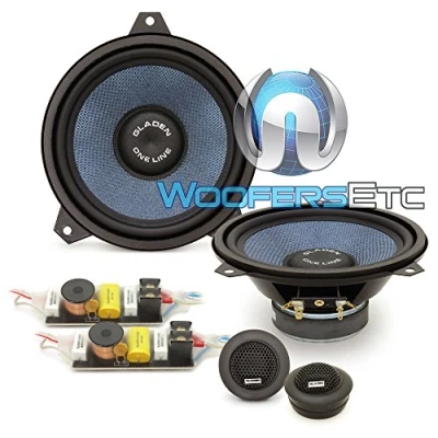 Afbeelding van Gladen One 165 BMW E46 custom fit 16,5 cm compo set voor modellen