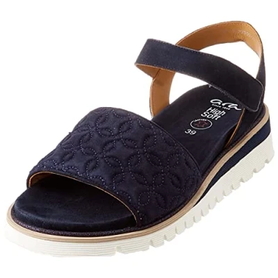 Afbeelding van ARA dames kent sandaal, blauw, 37 EU