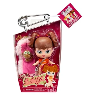 Afbeelding van Bratz Babyz Verzamelbare modepop Meygan Met echte mode en huisdier Kinderspeelgoed Geweldig voor verzamelaars kinderen van 6 jaar ouder