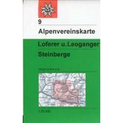 Afbeelding van **LOFERER LEOGANGER STEINB.: Wege und Skitouren: 9