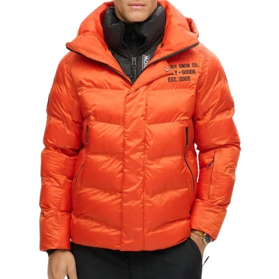Afbeelding van Superdry Winterjas, Heren, Maat: Small, Flame orange