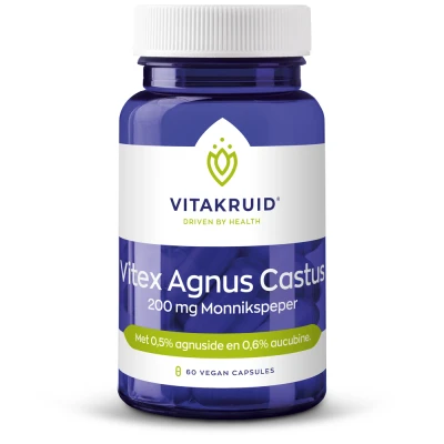 Afbeelding van Vitakruid Vitex Agnus Castus 200mg Monnikspeper 60vc