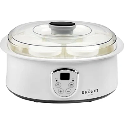 Afbeelding van yoghurtmaker 1.3 liter met 7 potten joghurtmaker thermostaat