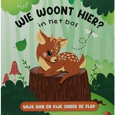 Afbeelding van Lantaarn Wie Woont Hier? In Het Bos Boek