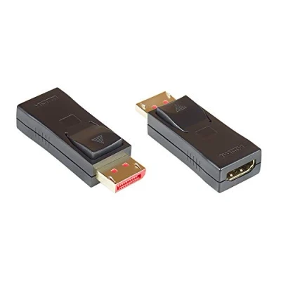 Afbeelding van DisplayPort naar HDMI adapter DP 1.4 / 2.0 (4K 60Hz + HDR) zwart