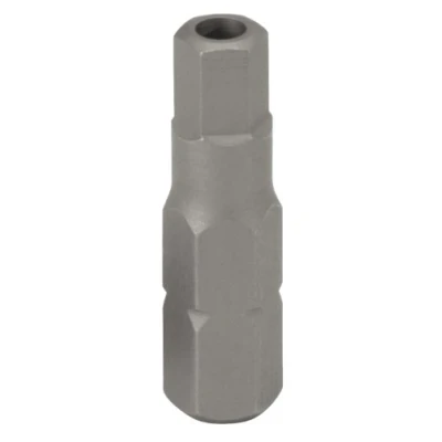 Afbeelding van KS Tools 911.2955 1/4&quot; Bit binnenzeskant met boring, 3/32&quot;, 25mm