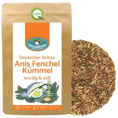 Afbeelding van Anis venkel Kümmel thee 1kg Duitse teelt PEPPERMINTMAN