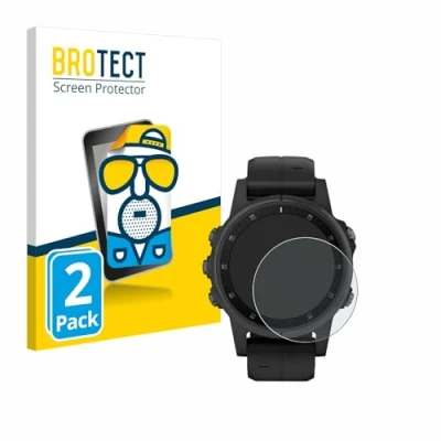 Afbeelding van BROTECT (2 Stuks) Antireflecterende Beschermfolie voor Garmin Fenix 5S Plus (42 mm) Anti Glare Screen Protector, Mat, Ontspiegelend
