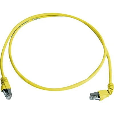 Afbeelding van Telegärtner Cat.7 MP8 FS 600 LSZH 3 m; 1 x 90 graden netwerkkabel groen (3 m, groen)