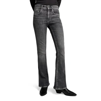 Afbeelding van G STAR 3301 Flare Jeans dames, grijs (Faded Apollo Grey D21290 d535 g350), 23W / 30L