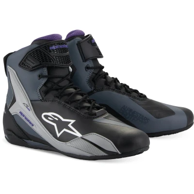 Afbeelding van Alpinestars Stella Faster 4 Dames Motorschoenen, zwart grijs donkerrood, afmeting 42 43 voor vrouw