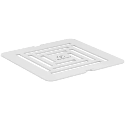 Afbeelding van Ideal standard afdekkap afvoersysteem kunstst wit ho 2mm br diam 125mm t5635fr