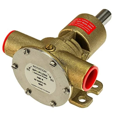 Afbeelding van Johnson pump bronzen impellerpomp f5b 8 46l/min binnendraad 3/4 voetmontage/pulley aandrijving