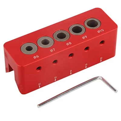 Afbeelding van Zelfcentrerende pluggen Jig Kit Big Gator Tools V Boorgeleider Metri_c Standaardformaat draagbare boorgeleiderset