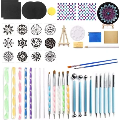 Afbeelding van Dotting Tools 43 delig Mandala inclusief Sjabloon