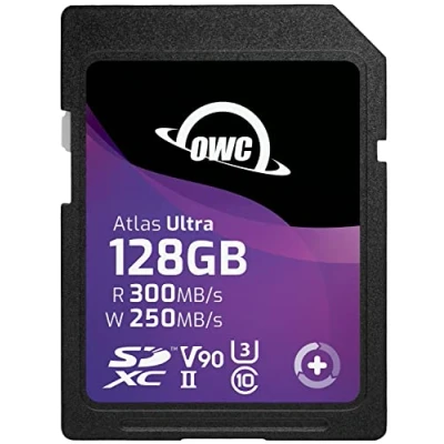 Afbeelding van OWC Atlas S Ultra SDXC UHS II V90 Media Card 128GB