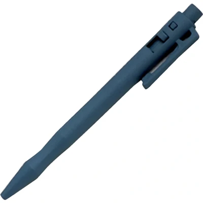 Afbeelding van 10x Balpen detectie Detectamet tufftip HD clip blauw
