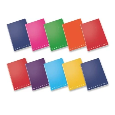 Afbeelding van Pigna Monocromo PPL schrift met stip metallic, 42 vellen, A4